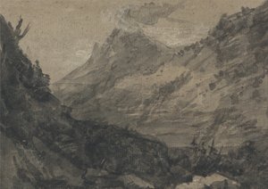 المناظر الطبيعية الجبلية بواسطة ألكسندر كوزينز